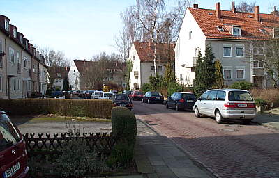 hinterer Teil der Strae Up Willmannsland