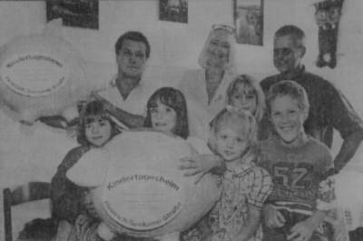 Spendenübergabe Mama Leone